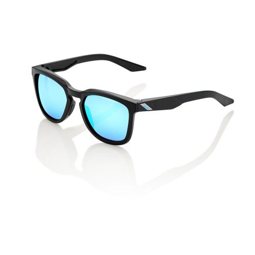 HUDSON - Matte Black / HiPER Blue Multilayer Mirror Lens