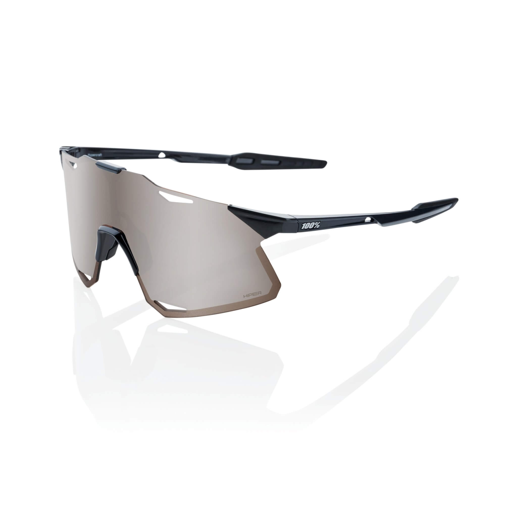 HYPERCRAFT - Gloss Black / HiPER Silver Mirror Lens