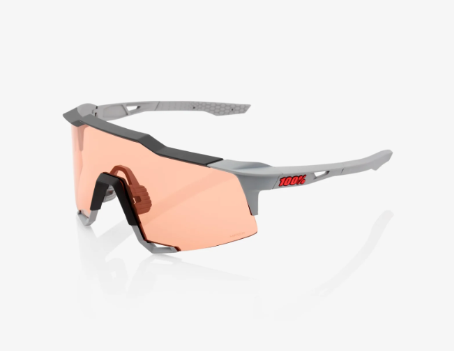 SPEEDCRAFT - Soft Tact Stone Grey / HiPER Coral Lens