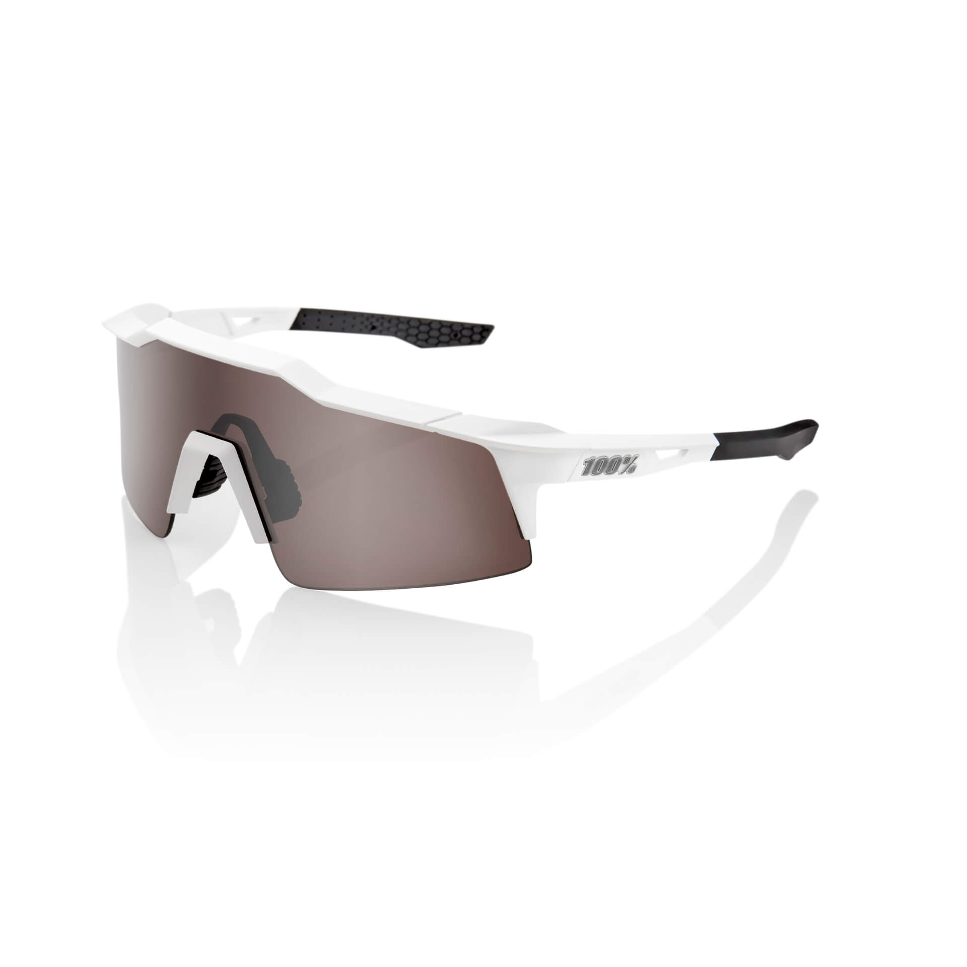 SPEEDCRAFT SL - Matte White / HiPER Silver Mirror Lens