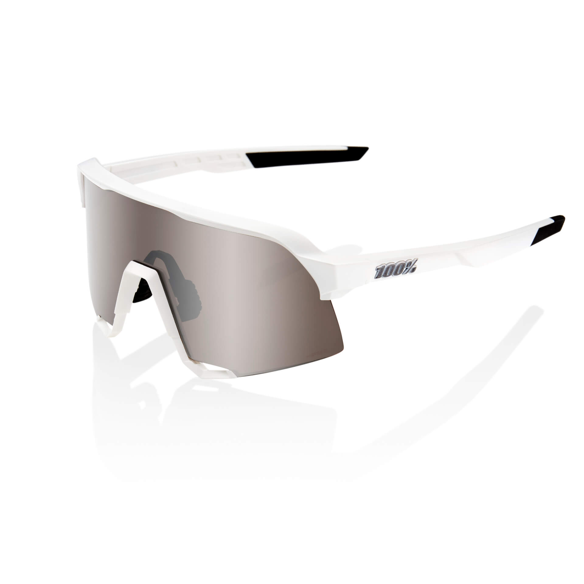 S3 - Matte White / HiPER Silver Mirror Lens