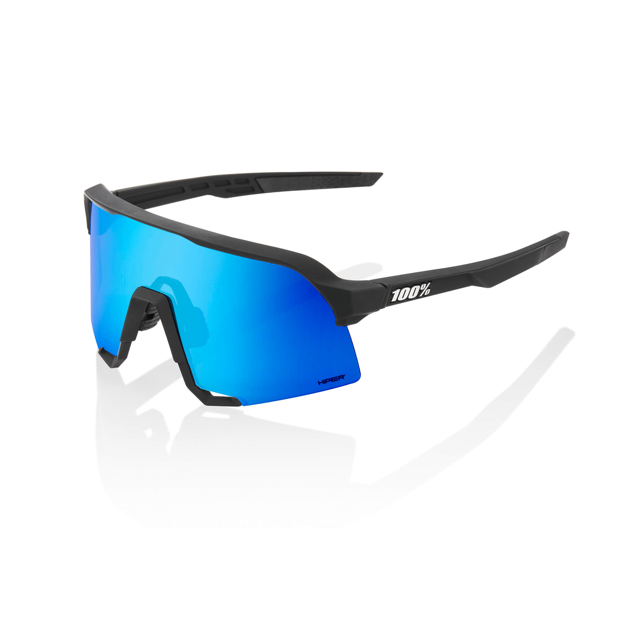 S3 - Matte Black/ HiPER Blue Multilayer Mirror Lens