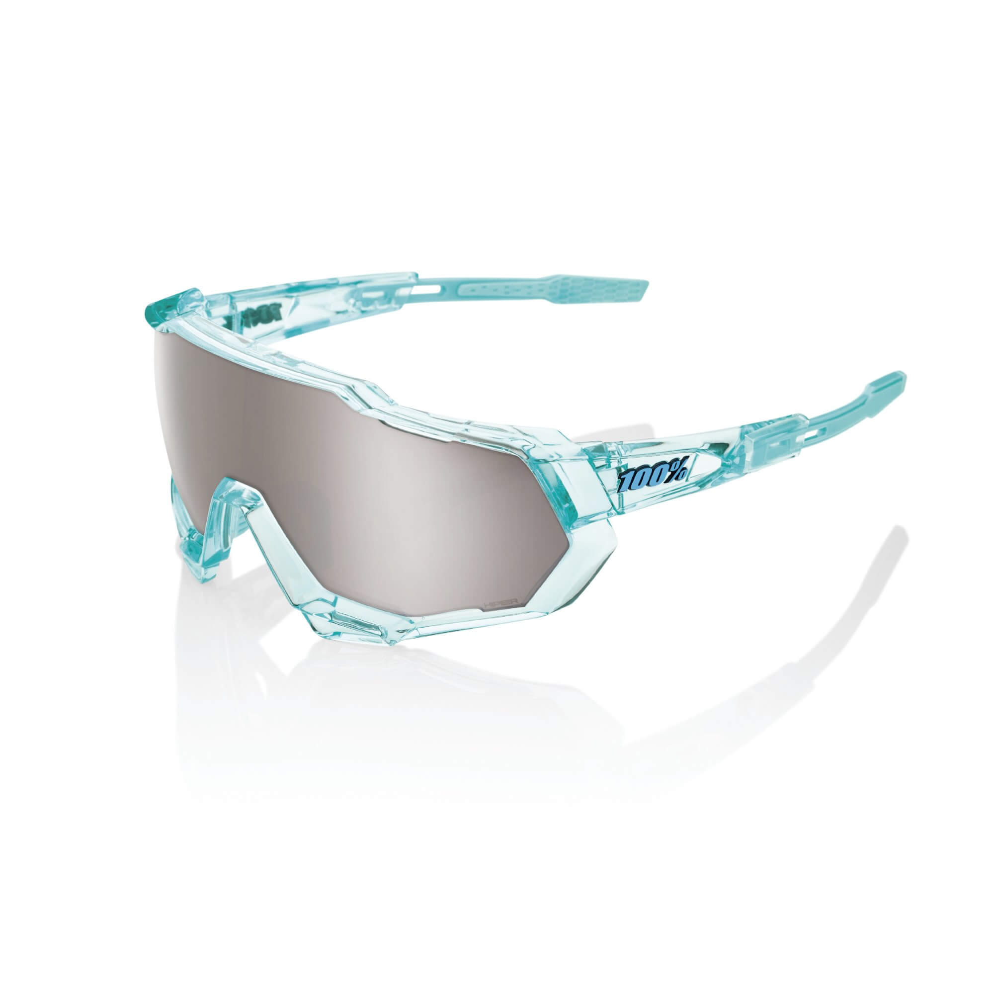 SPEEDTRAP - Polished Translucent Mint / HiPER Silver Mirror Lens