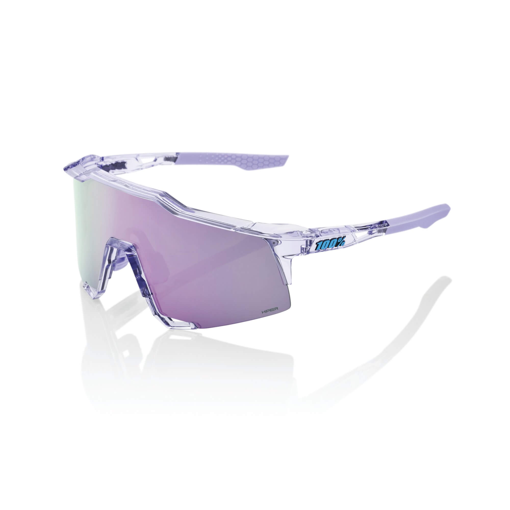 SPEEDCRAFT - Polished Translucent Lavender / HiPER Lavender Mirror Lens