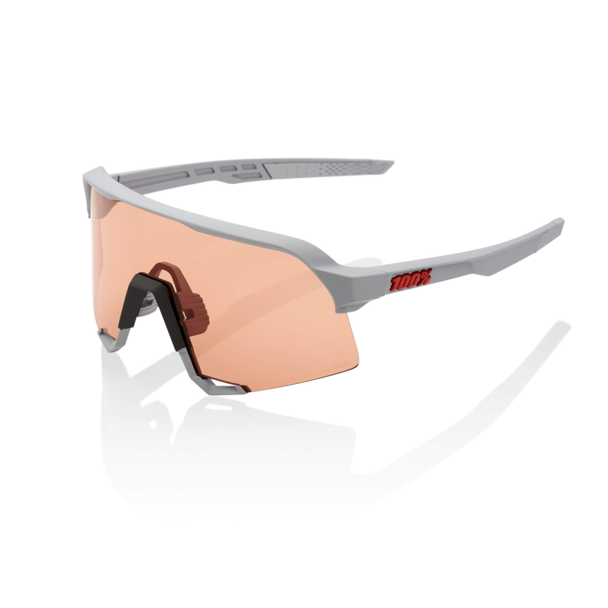 S3 - Soft Tact Stone Grey / HiPER Coral Lens