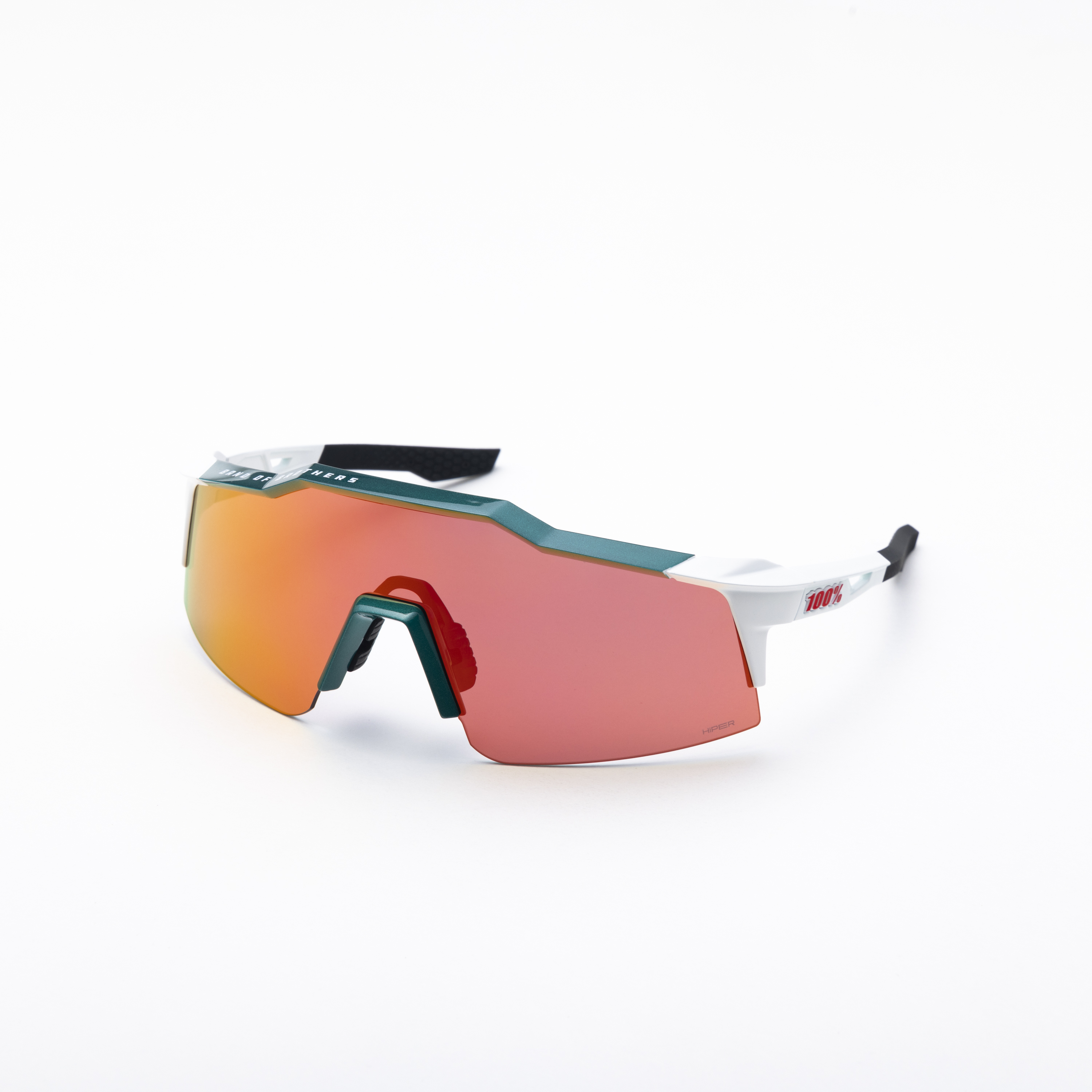 SPEEDCRAFT SL - BORA - hansgrohe Team Gloss Metallic / HiPER Red Multilayer Mirror Lens