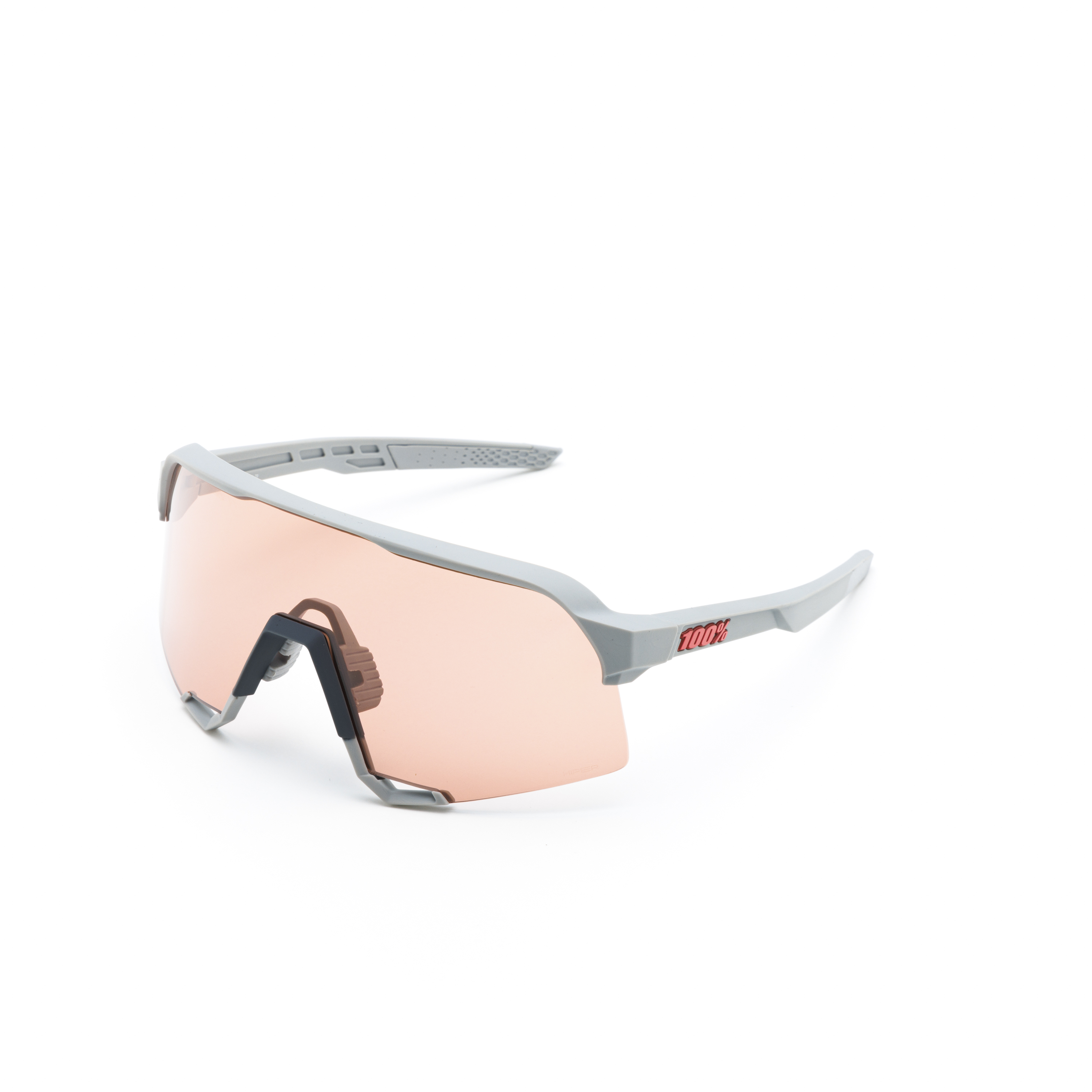 S3 - Soft Tact Stone Grey / HiPER Coral Lens