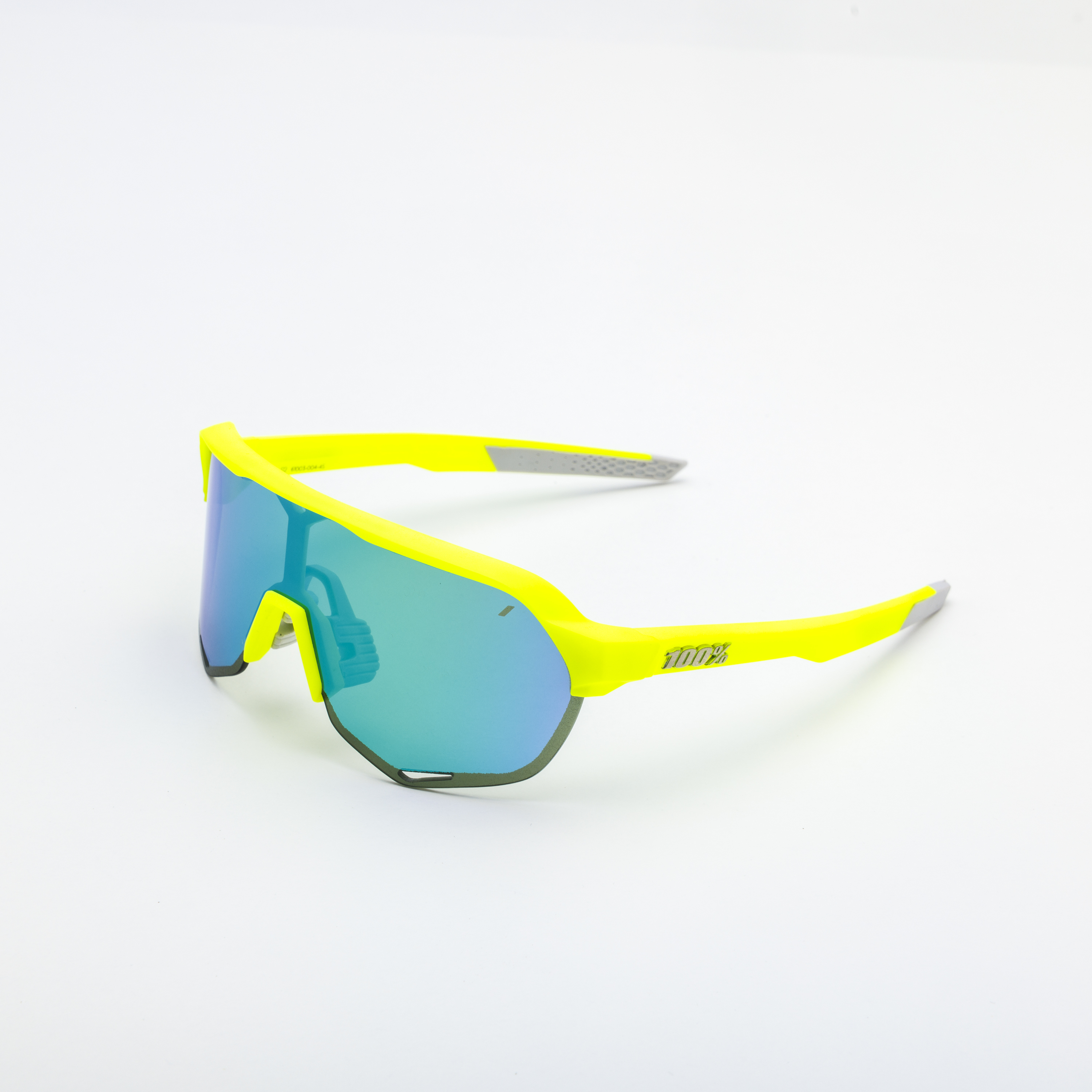 S2 - Matte Fluorescent Yellow / Green Multilayer Mirror Lens