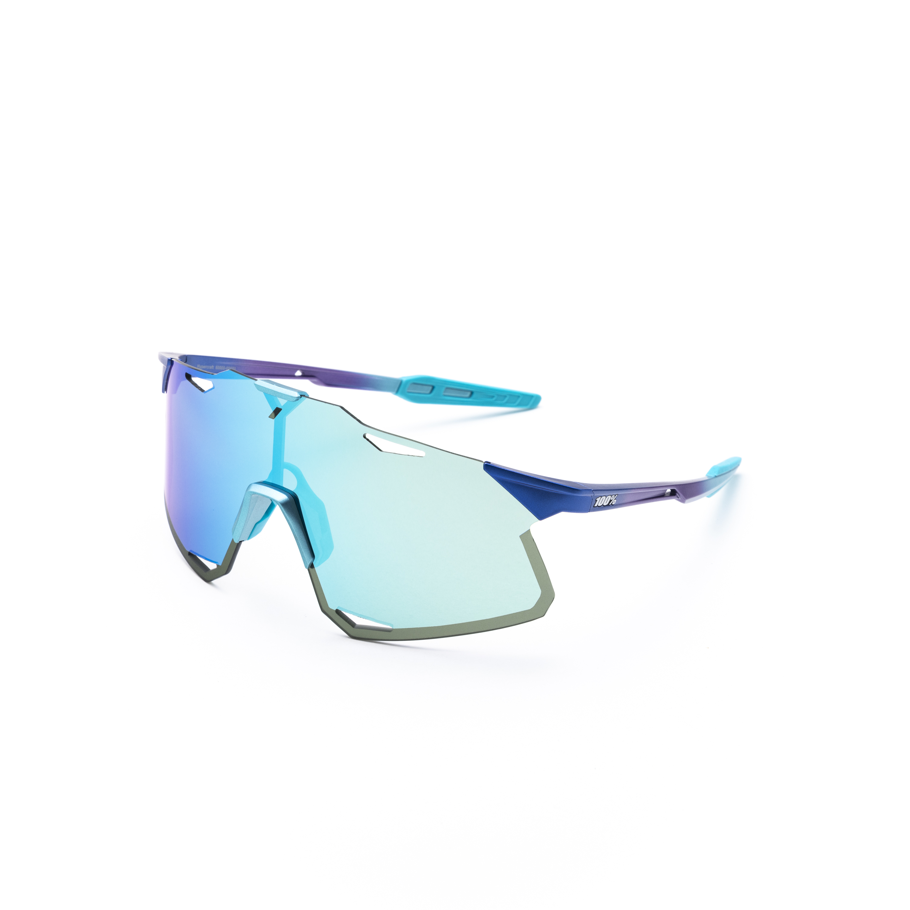 HYPERCRAFT - Matte Metallic Into the Fade / Blue Topaz Multilayer Mirror Lens