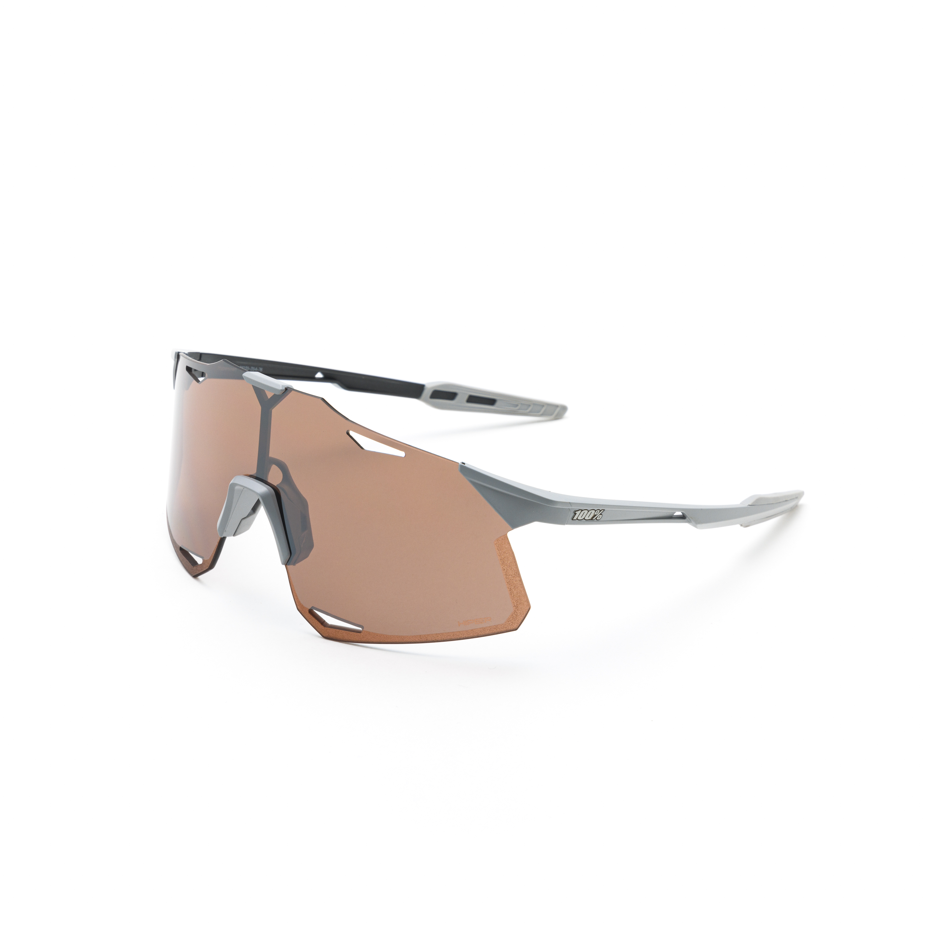 HYPERCRAFT - Matte Stone Grey - HiPER Silver Mirror Lens