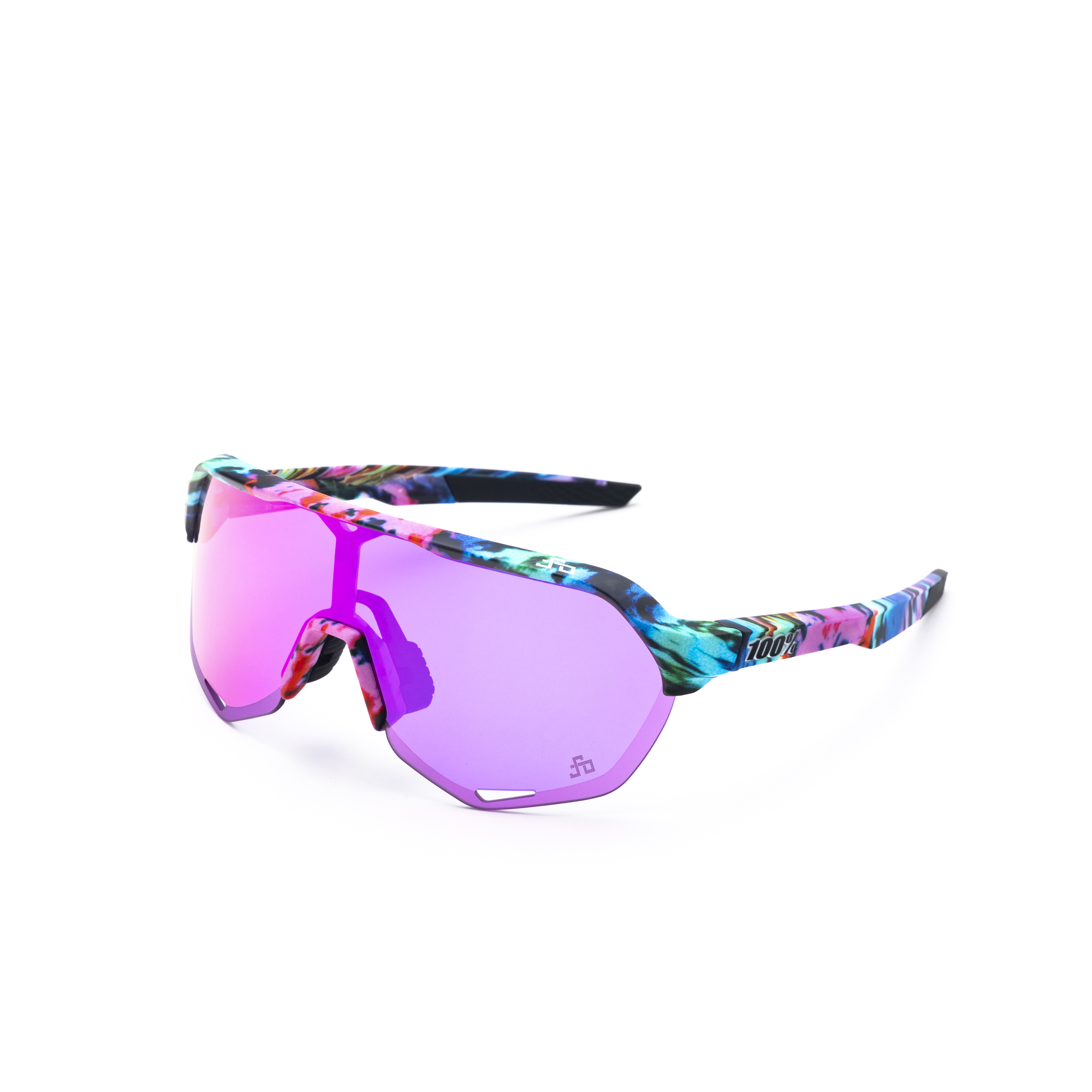 S2 - Peter Sagan LE Soft Tact Tie Dye / Purple Multilayer Mirror Lens