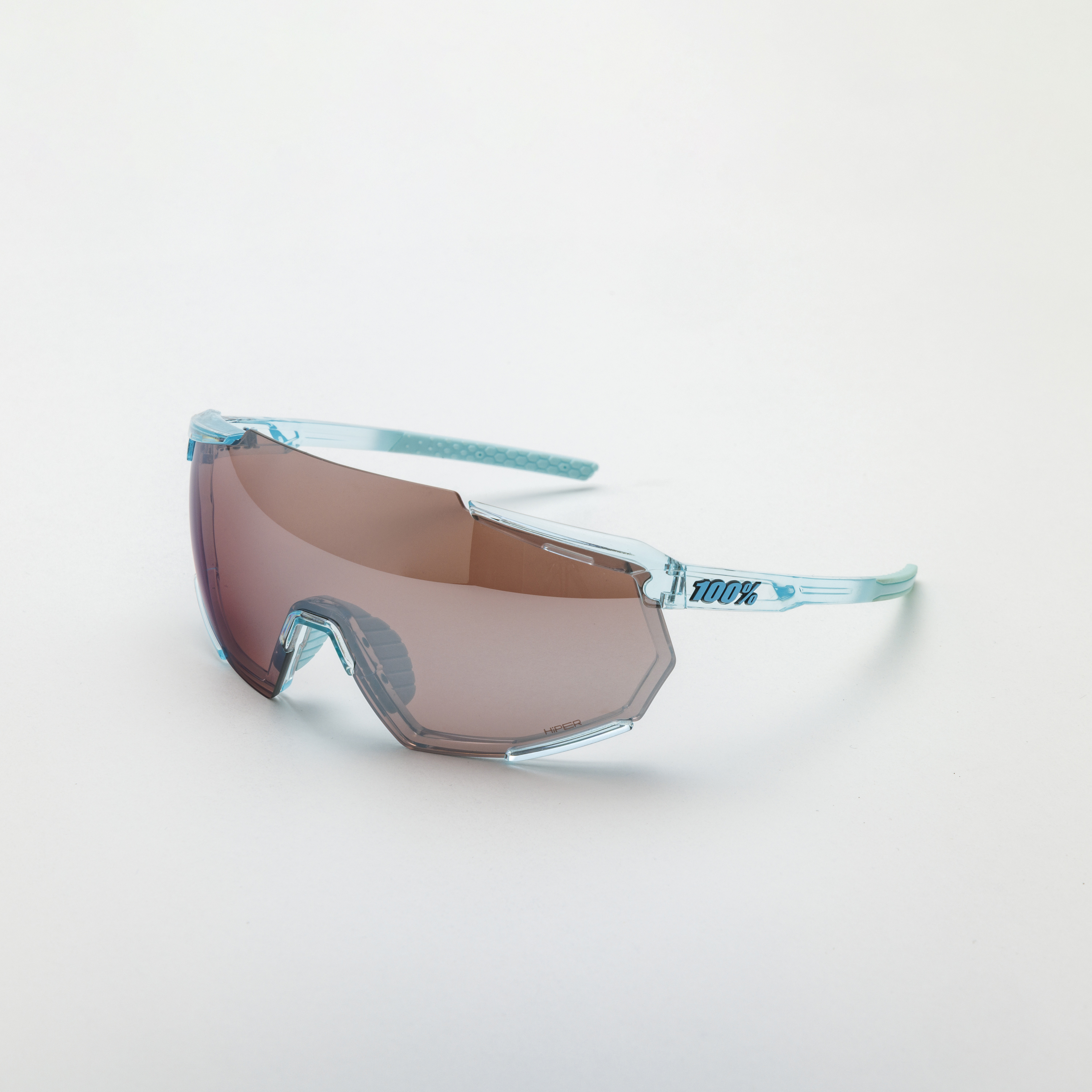 RACETRAP 3.0 - Polished Translucent Mint / HiPER Silver Mirror Lens